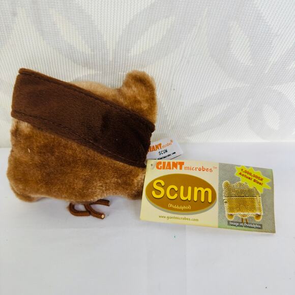 Giantmicrobes Original Scum (Biddulphia) Plush Educational Toy NWT - Picture 7 of 7
